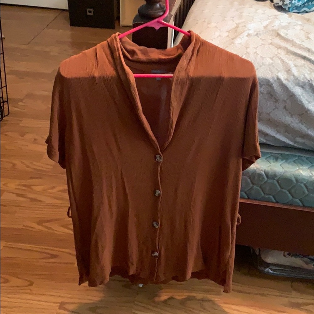 Orange shirt